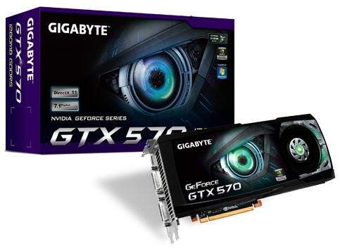 GeForce GTX 570 w kilku odsonach