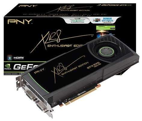 GeForce GTX 570 w kilku odsonach