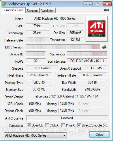 AMD Radeon HD7950 - zdjcia referencyjnego wydania