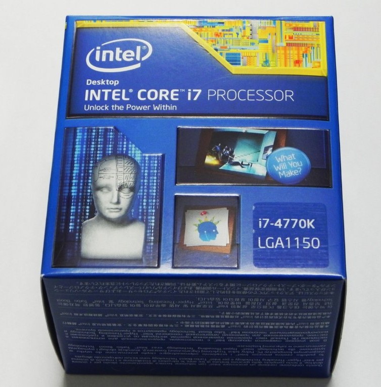 Intel i7 4770K - tak wyglda opakowanie  