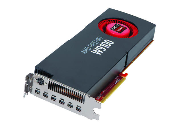 AMD FirePro W9100 - profesjonalna karta z 16GB pamici