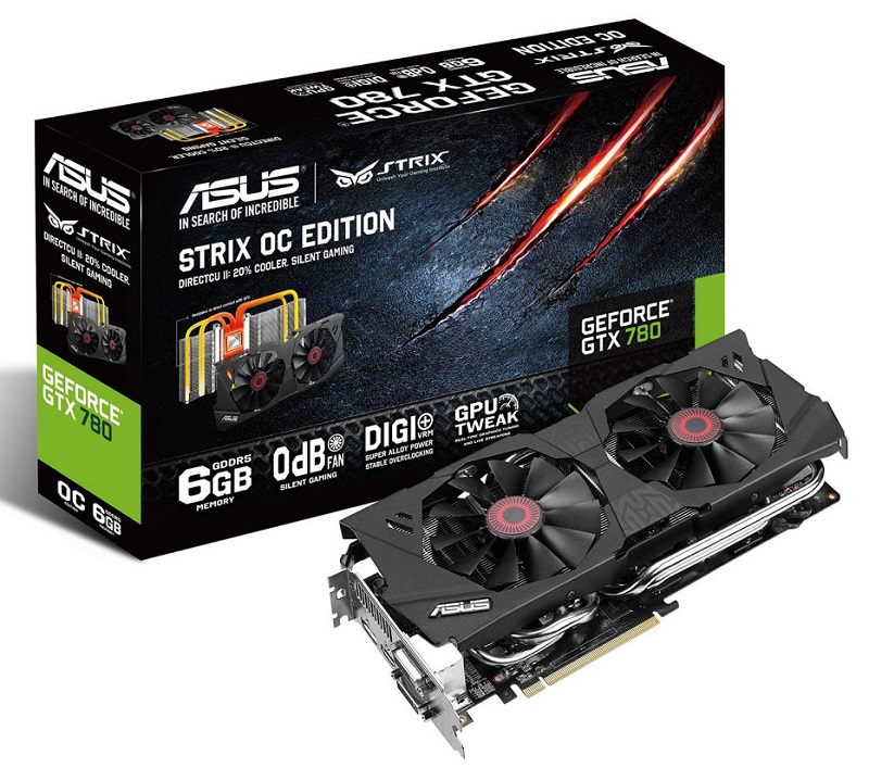 Asus GeForce GTX 780 w wersji STRIX z 6 GB GDDR5