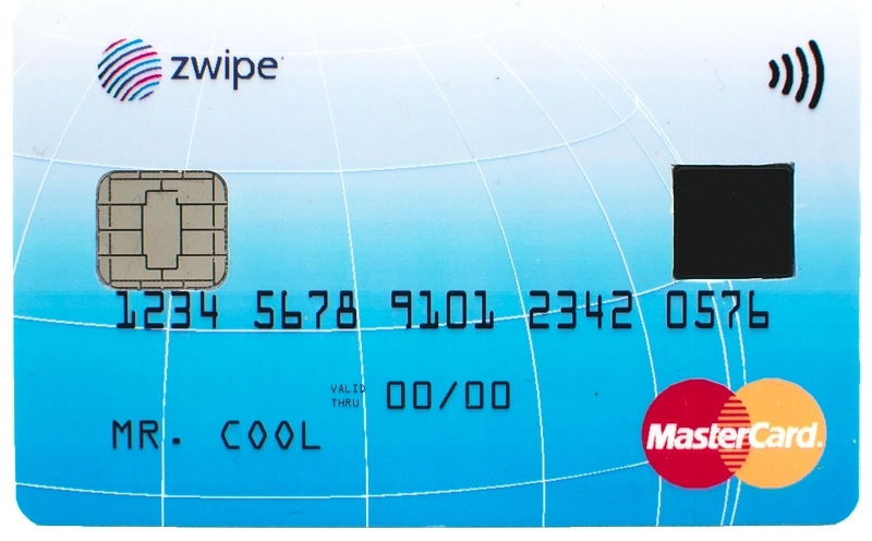 MasterCard zintegrowa czytnik odcisku palca w karcie debetowej