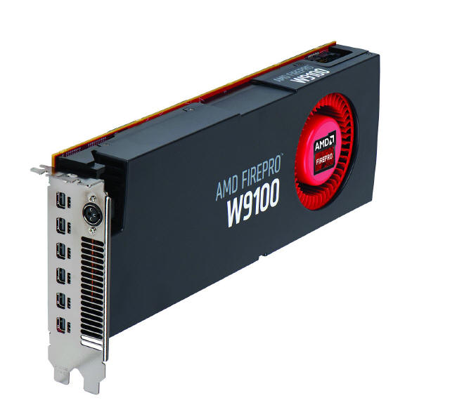 AMD FirePro W9100 - profesjonalna karta z 16GB pamici