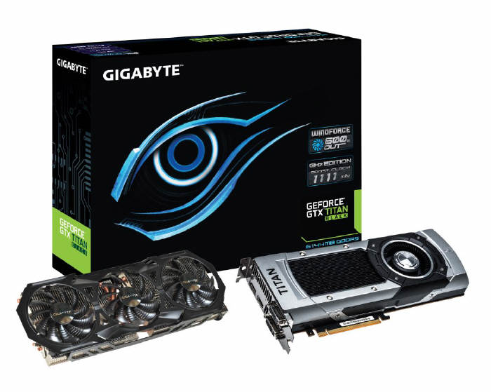 GIGABYTE GeForce GTX Titan Black Gigahertz Edition WINDFORCE
