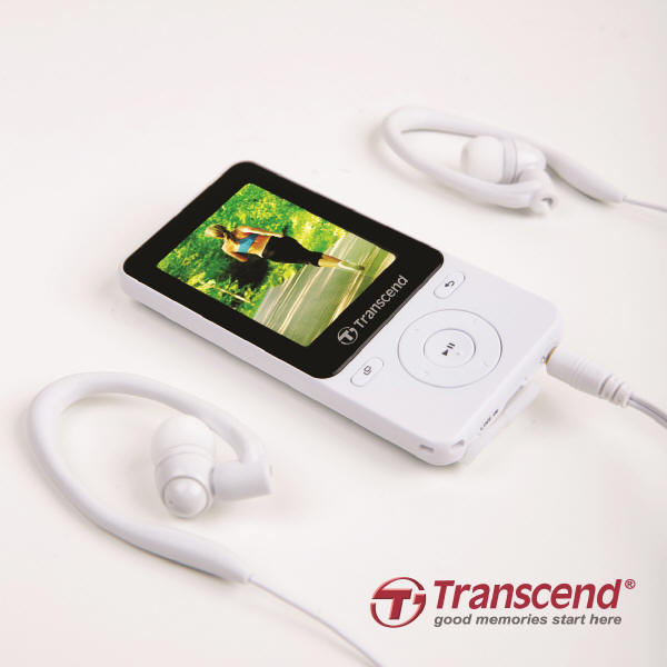 TRANSCEND MP710 - MP3 z licznikiem krokw i trybem fitness
