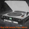 Obrazek Manta Vinyl USB Cassette Player MA408