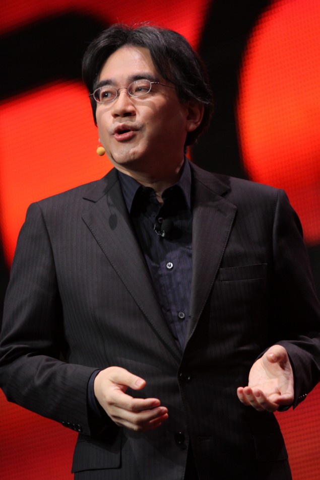 Zmar Satoru Iwata, szef Nintendo 