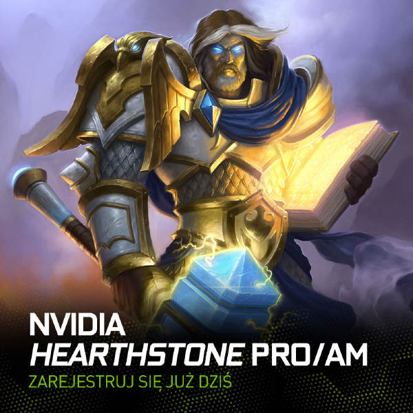 NVIDIA - midzynarodowy turniej Hearthstone: Heroes of Warcraft