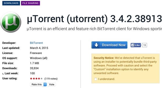 uTorrent kopie bitcoiny bez wiedzy uytkownika