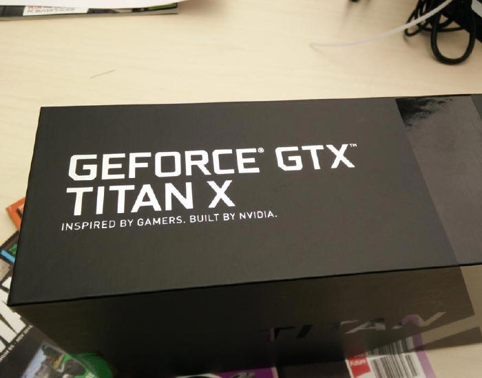 Opakowania GeForce GTX TITAN-X