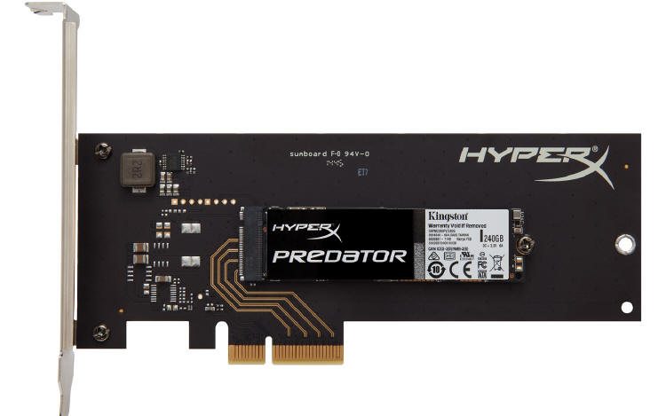 HyperX Predator PCIe SSD ju dostpny w sprzeday