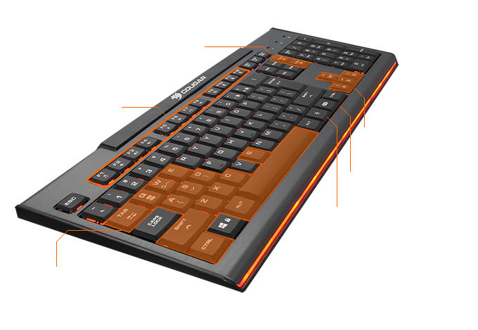 COUGAR - klawiatura 200K Gaming
