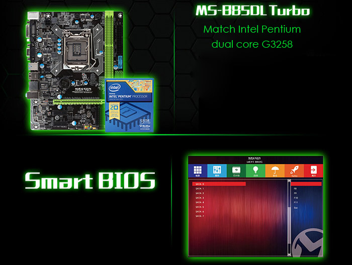 MAXSUN MS-B85DL Turbo - budetowa pyta LGA 1150