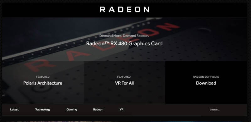 AMD uruchamia stron Radeon.com