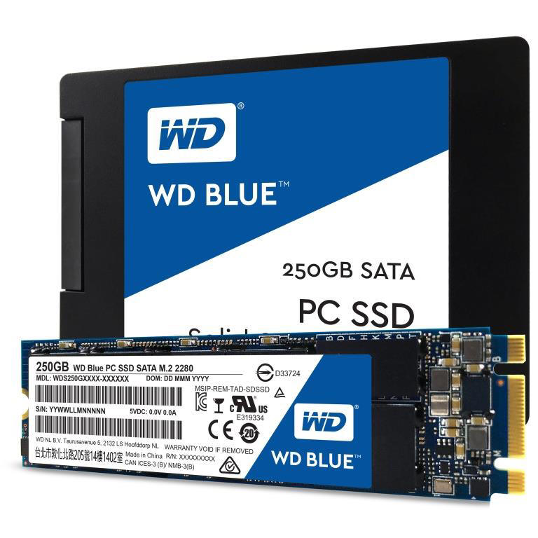 Dyski SSD WD Blue oraz WD Green