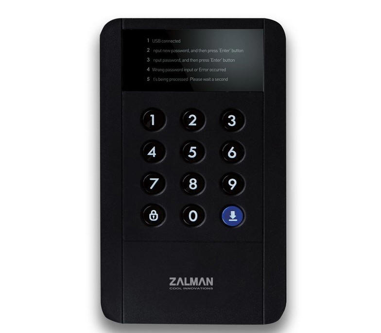 Zalman - kiesze szyfrujca SHE350