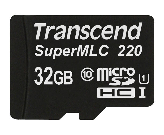 TRANSCEND - premiera microSD SuperMLC 220