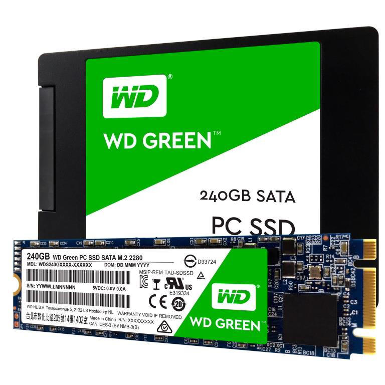 Dyski SSD WD Blue oraz WD Green