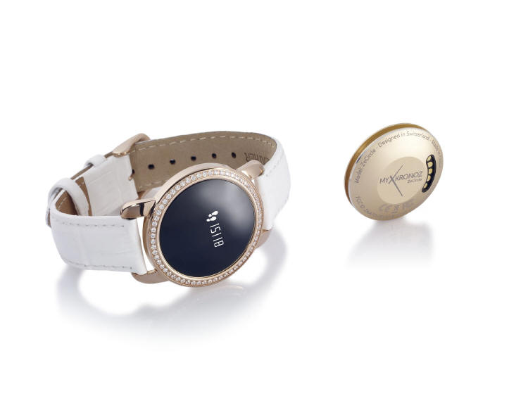 MyKronoz ZeCircle - smartwatch z cyrkoniami od Swarovskiego