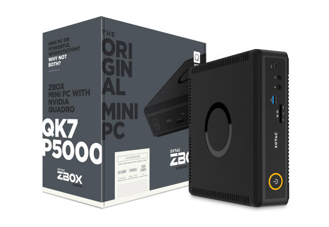 Mini PC ZBOX Q - najmniejsza stacja robocza