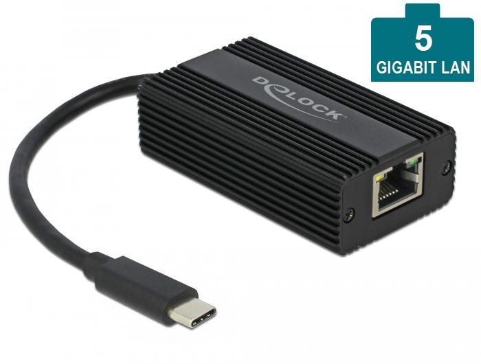 Delock wprowadza adapter USB-C do LAN 5 Gbps