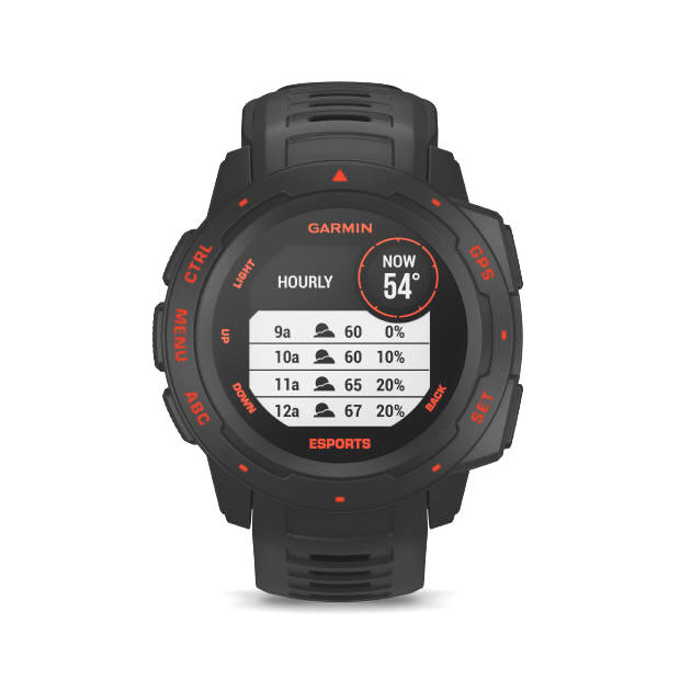 Garmin Instinct Esports Edition - smartwatch GPS dla amatorw esportu.
