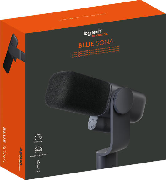Logitech dla twrcw - mikrofon Blue Sona XLR i owietlenie Litra Beam
