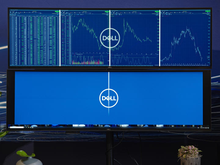 Dell - ultraszeroki monitor UltraSharp 49 Curved USB-C Hub