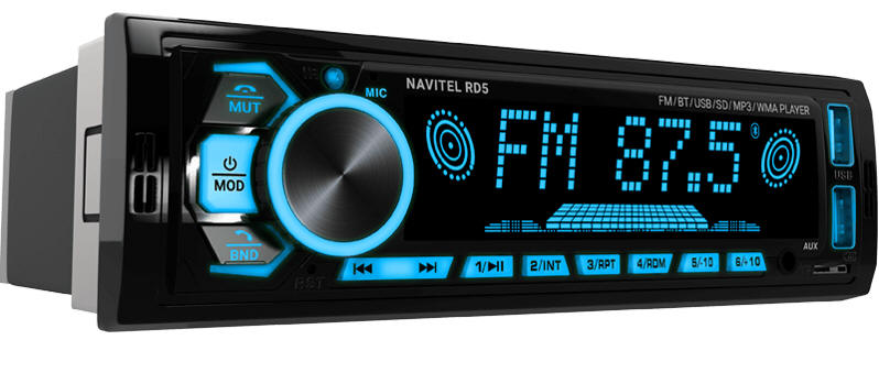 NAVITEL RD3 i RD5 – radioodtwarzacze samochodowe z Bluetooth