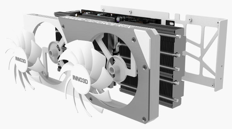 INNO3D GeForce RTX 4070 Twin X2 OC White