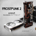 Obrazek Frostpunk 2 i SAPPHIRE PURE AMD Radeon  RX 7700 XT