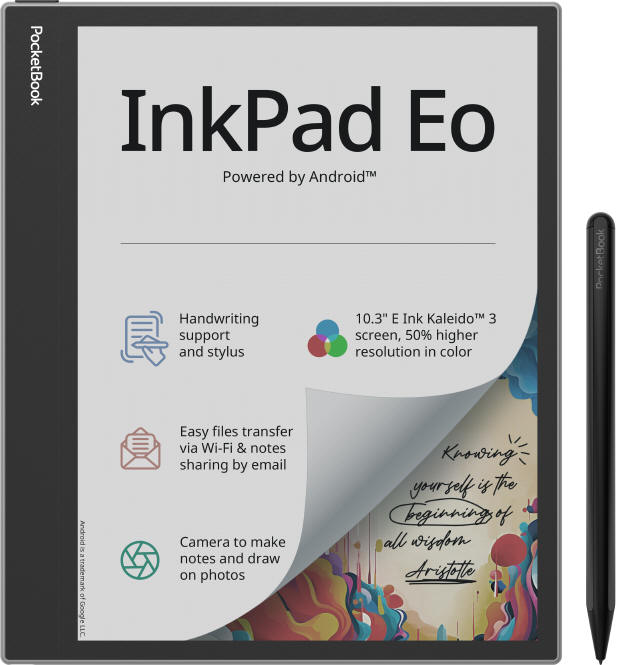 PocketBook InkPad Eo z E Ink Kaleido 3