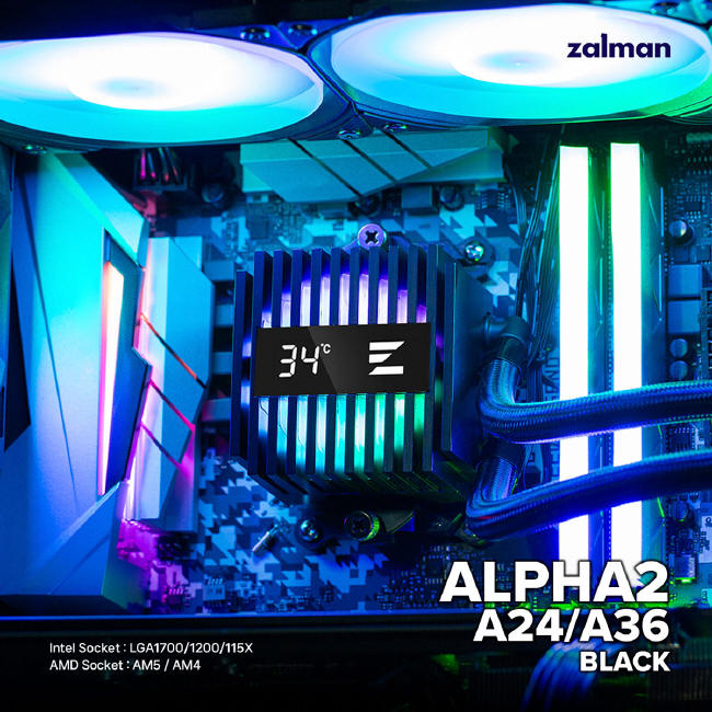 Zalman Alpha2 36 — efektowne chodzenie typu AiO