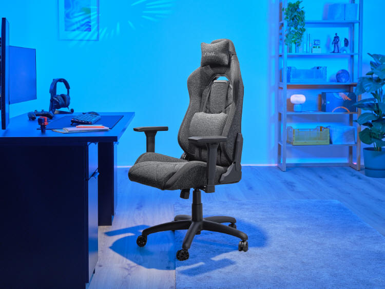 Trust Ruya Fabric - idealny fotel do gamingu i domowego biura