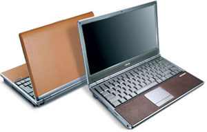 Obrazek Skrzany notebook ASUS