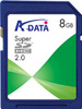 Obrazek 8GB karty pamięci SDHC firmy A-DATA