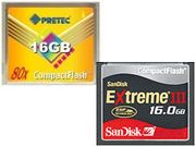Obrazek Pretec & Sandisk, czyli coś o CF 16GB