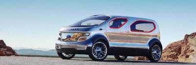 Obrazek Ford Airstream - czyli auto na wodorową komórkę paliwową