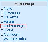 Obrazek Dział Mini Recenzji GOTOWY !!!