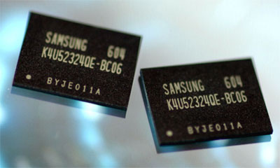 Obrazek Samsung prezentuje GDDR4 2GHz
