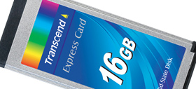 Obrazek Transcend - 16GB pamięci Express Card