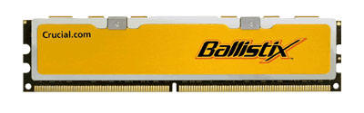Obrazek Wydajne pamięci Ballistix 1066MHz