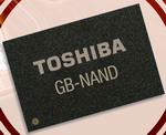 Obrazek Toshiba prezentuje wielowarstwową technologię produkcji pamięci NAND