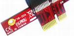 Obrazek Adapter PCIe x1 do PCIe 16x