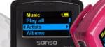 Obrazek Mały odtwarzacz mp3 od Sandisk