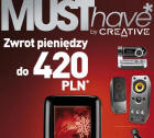Obrazek Creative - Musisz to mieć, czyli zwrot dużej kasy ...
