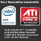 Obrazek Intel P45 z obsługą CrossFireX