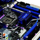 Obrazek ASUS P5E64 WS Evolution z technologią EPU oraz HE95