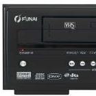 Obrazek FUNAI T3D-D8182DB VHS,DVD, dysk twardy ...